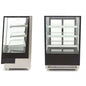 VITRINA REFRIGERADA VENTILADA TOTAL CRISTAL RECTO CON 3 ESTANTES DE CRISTAL 900X810X1454H MM LÍNEA PEKÍN XC400L Ref: XC400L